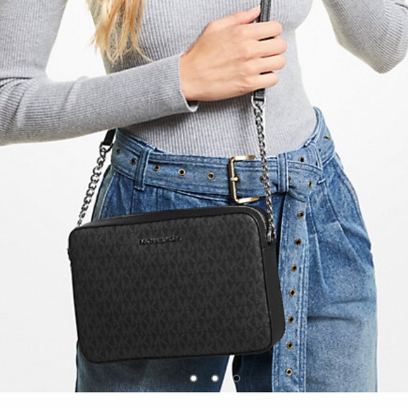 Michael Kors Set Large Logo Crossbody Bag - Picture 7 of 7